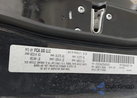 2016 Dodge Charger Sxt z USA, uszkodzony, nr VIN 2C3CDXHG7GH291831